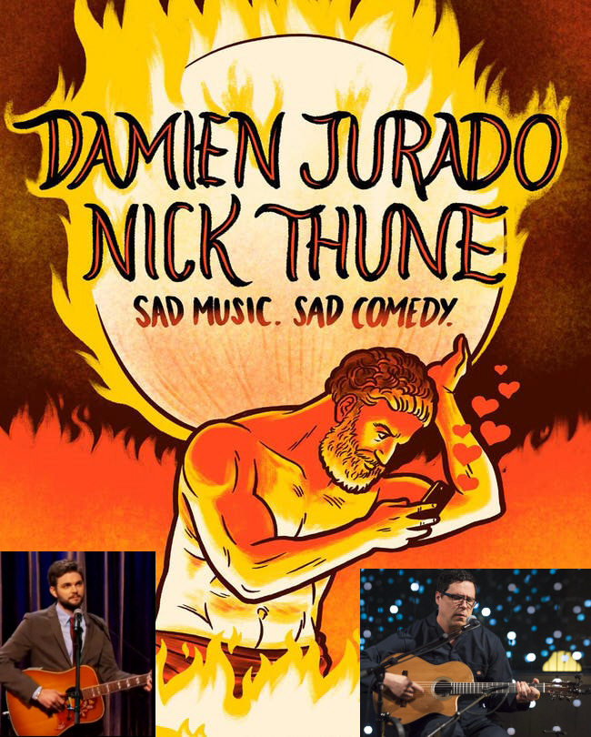 Nick Thune & Damien Jurado: "Sad Music, Sad Comedy"